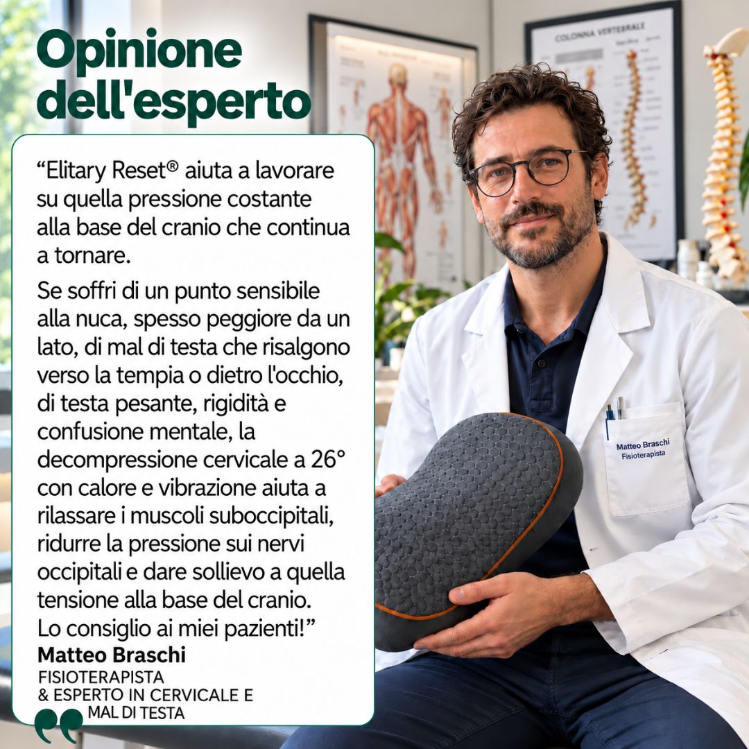 Elitary Reset®️ - Cuscino Massaggiante