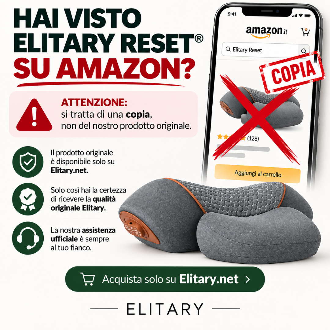 Elitary Reset®️ - Cuscino Massaggiante
